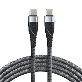 LADDKABEL USB-C/USB-C 100CM