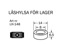 LH-148 Låshylsa 8x14mm