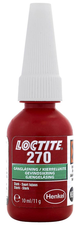 Gänglåsning stark Loctite 270