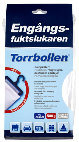 FUKTSLUKARE TORRBOLL ENGÅNGS