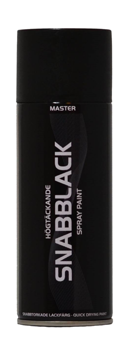 Sprayfärg Master Snabblack