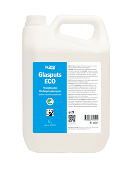 GLASPUTSMEDEL ACTIVA ECO 5L